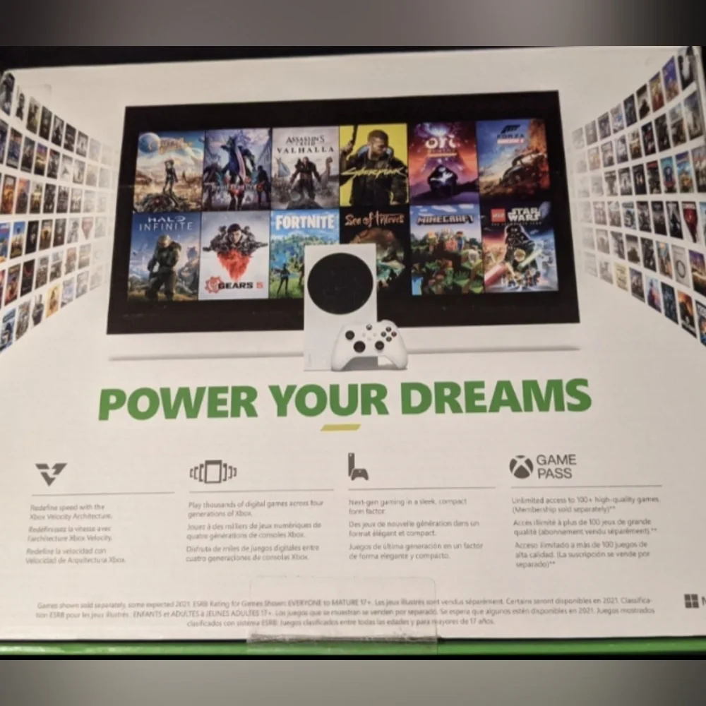 Xbox series S/Nintendo Switch Bundle Set